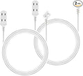 Philips 3-Outlet Extension Cord with Multiple Outlets, 6 Ft, 2 Pack