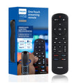Philips OneTouch Streaming Replacement Remote Control, Streaming, Backlit, Black