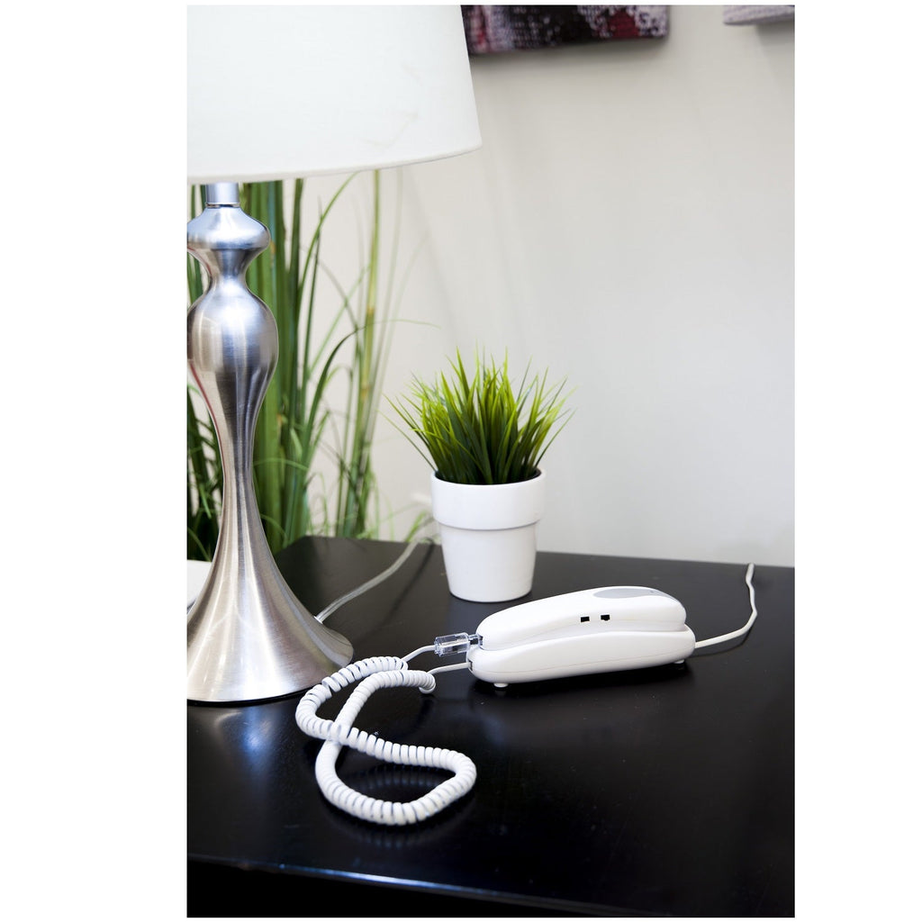 Power Gear 100ft. Phone Line Cord, White