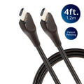 Philips EZ Grip 4ft. 4K HDMI Cable with Ethernet, Black