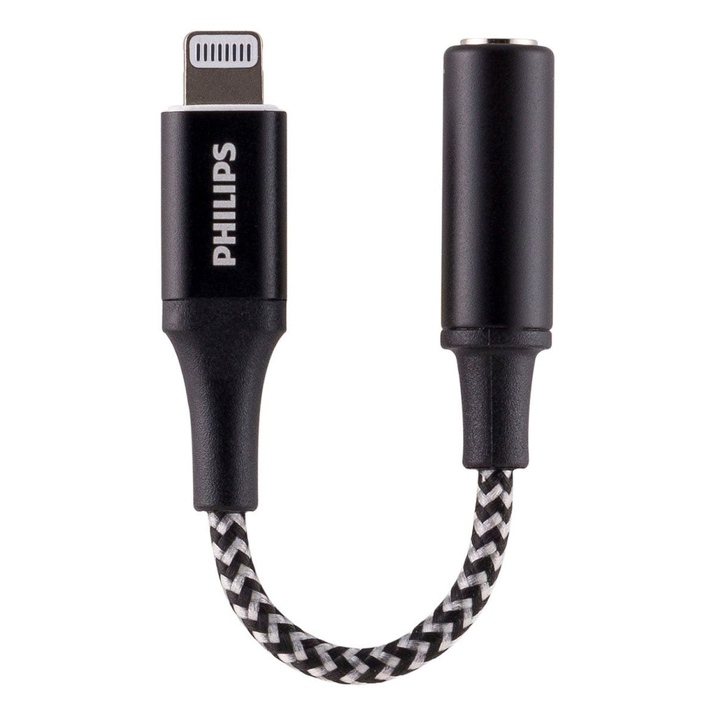 Philips 3.5mm Lightning Adapter, Black