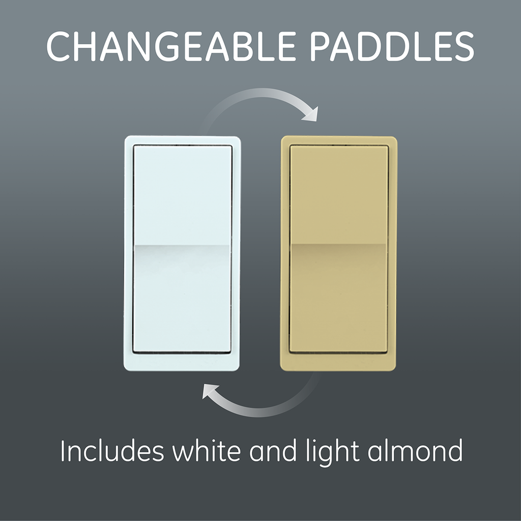 Enbrighten Add-On Switch with QuickFit™ and SimpleWire™, White