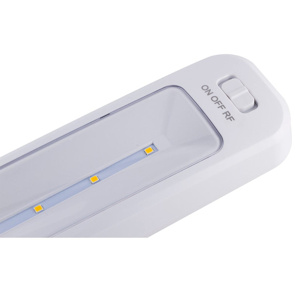 GE 12in. Battery Operated LED Light Bar with Remote, White