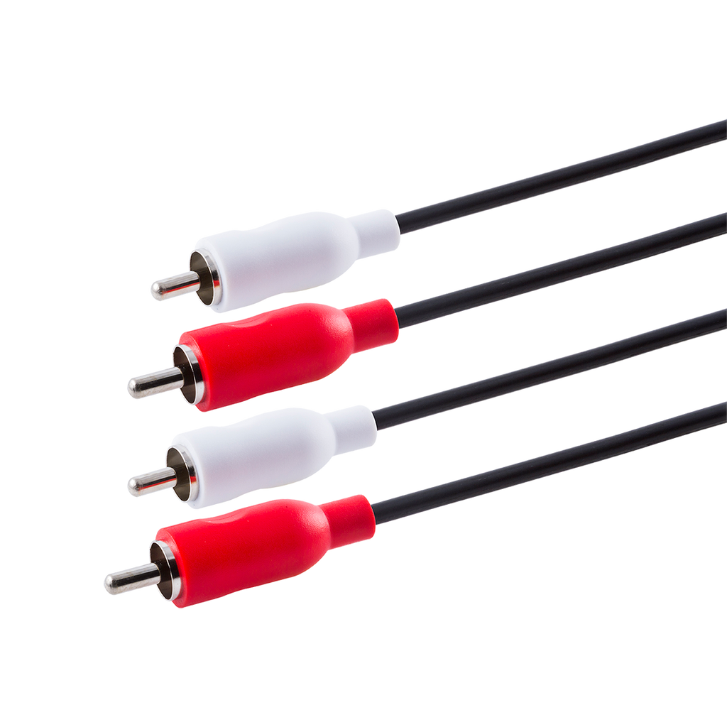 Philips 6ft. RCA Audio Cable, Black