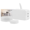 UltraPro 2-Outlet Indoor On/Off Dimmable Lighting Control with Tether, White