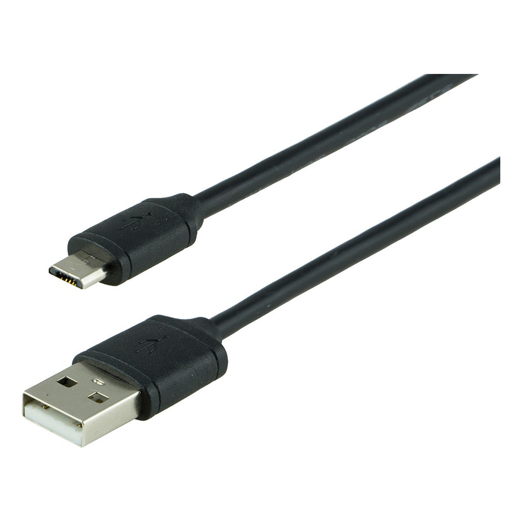 GE 6ft. Micro USB 2.0 Charging Cable, Black