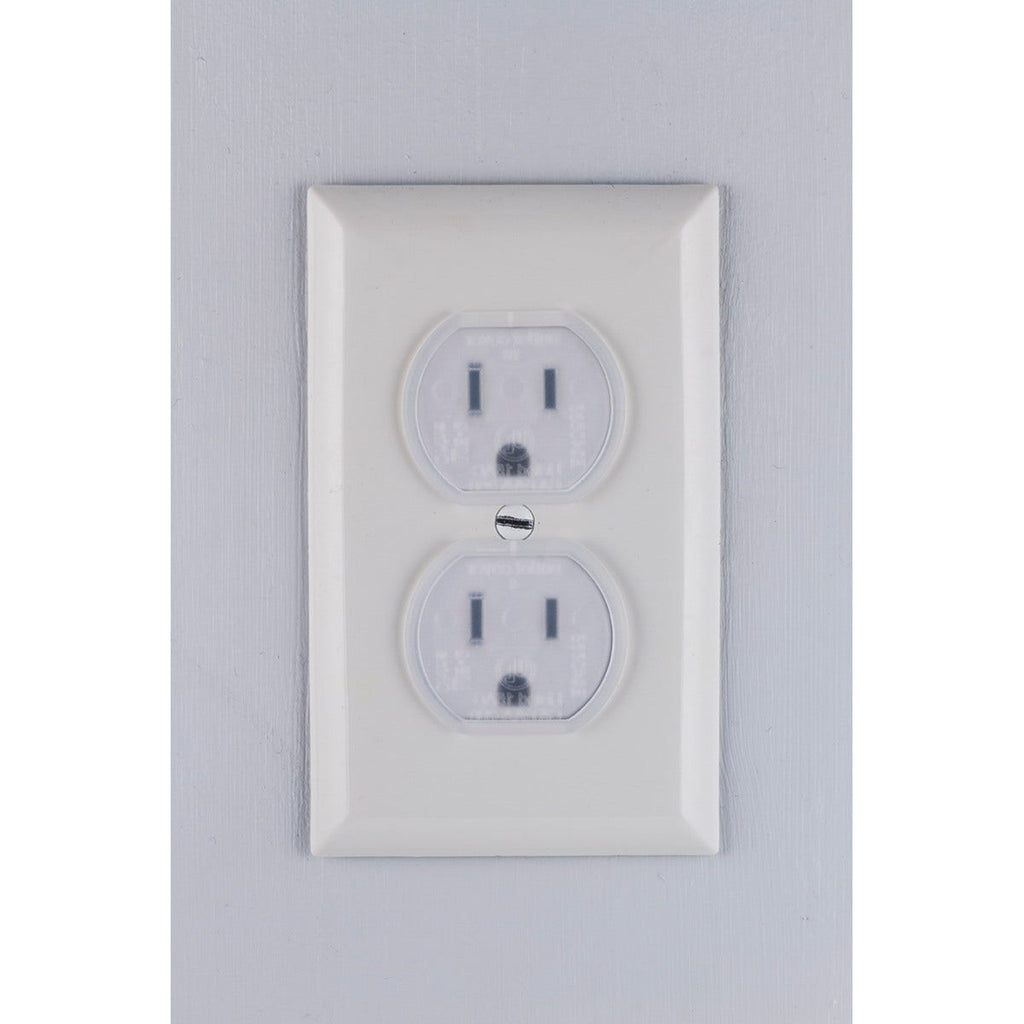Power Gear Safety Outlet Covers, 30 Pack, White