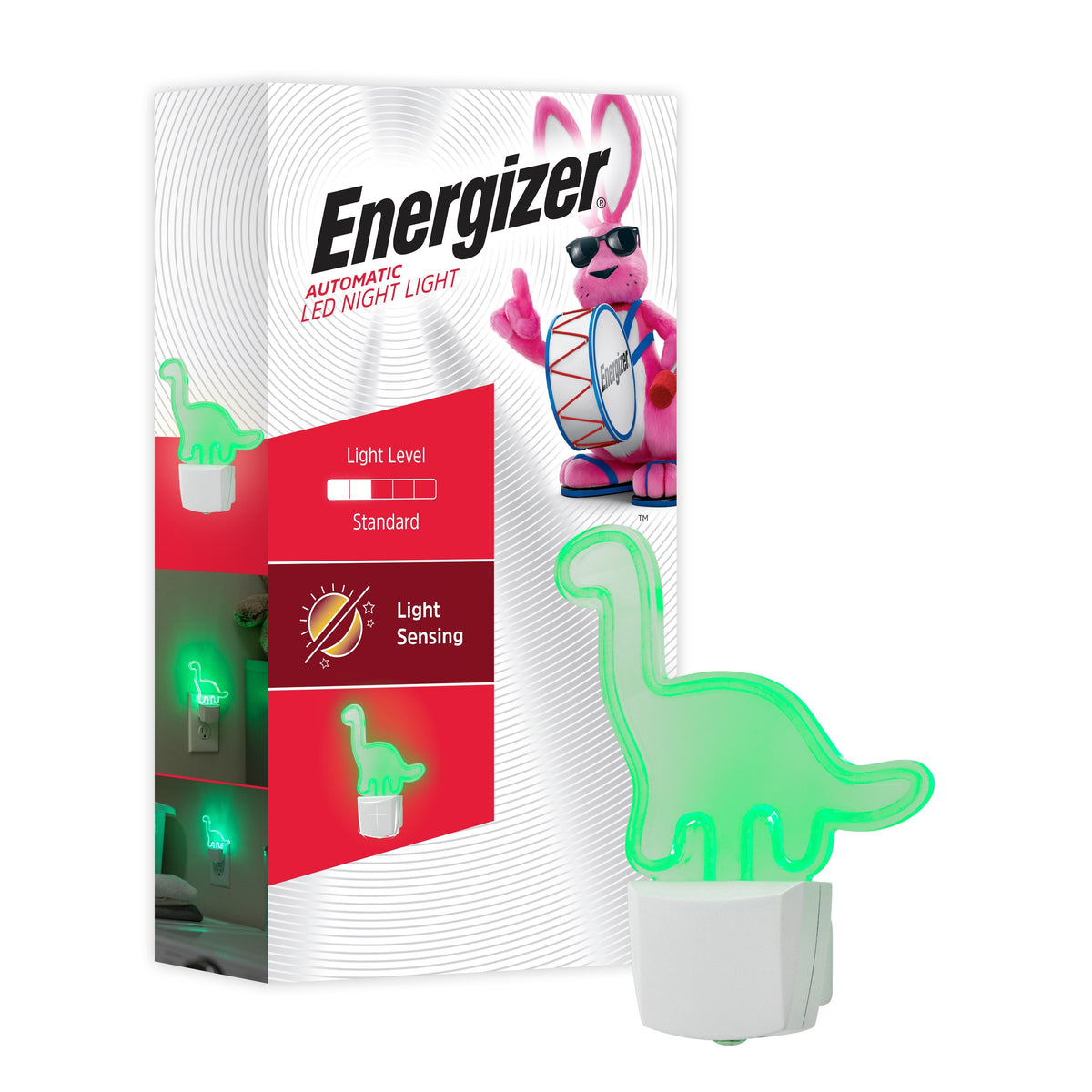 Plug-In Light Sensing LED Night Light