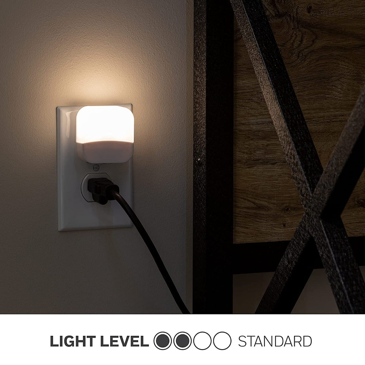 Lights by Night Mini Light Sensing LED Night Light, 6 Pack, White