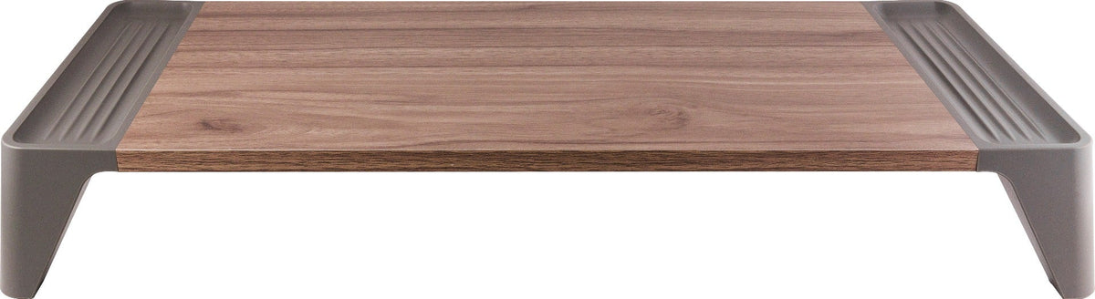 Philips Monitor Stand, Brown Wood