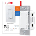UltraPro WiFi In-Wall Smart Switch With QuickFit™ And SimpleWire™, White