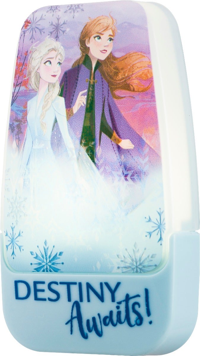 Disney Frozen II Light Sensing LED Night Light, Blue