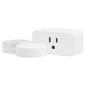 UltraPro Plug-In 1-Outlet WiFi Smart Plug with Push Button, White