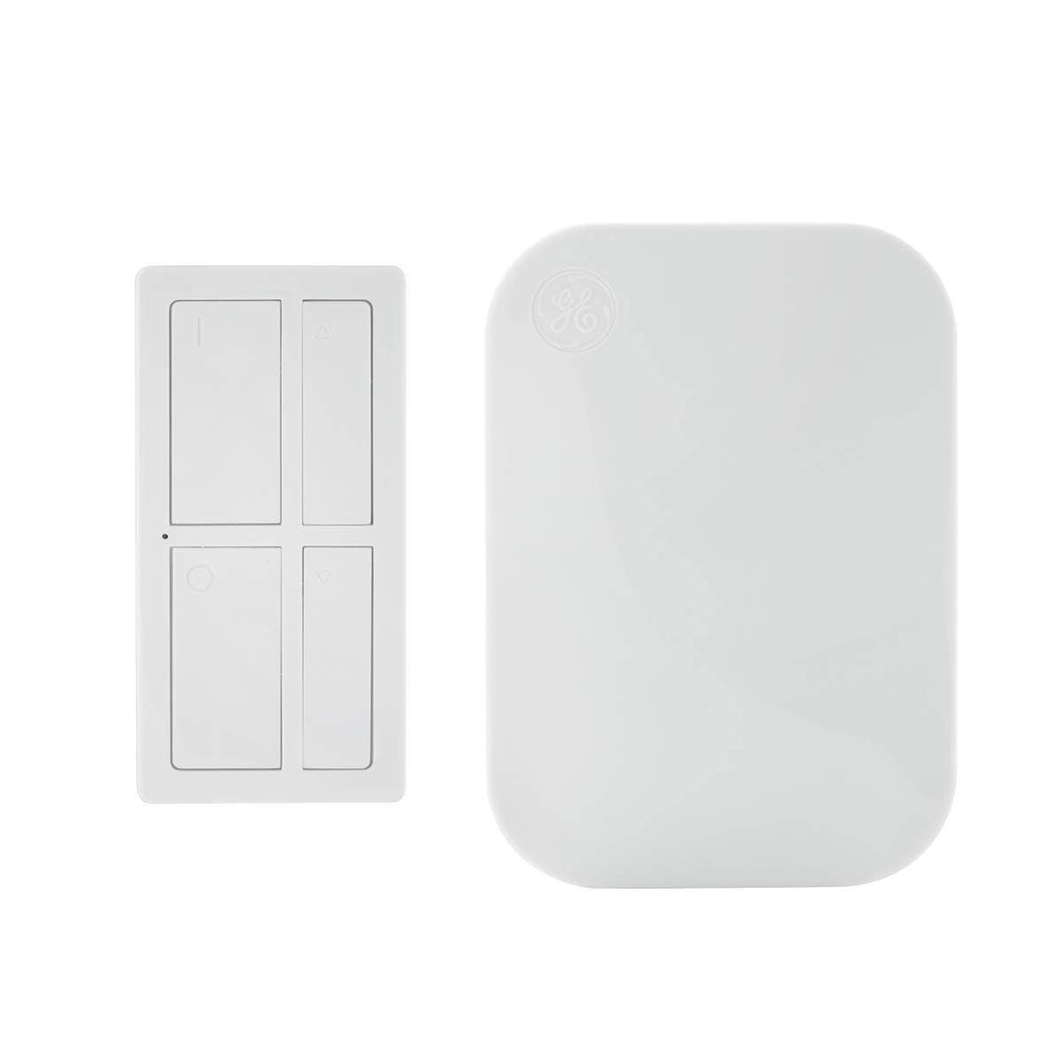 GE mySelectSmart Wireless Remote with Dimming Lighting Control, White