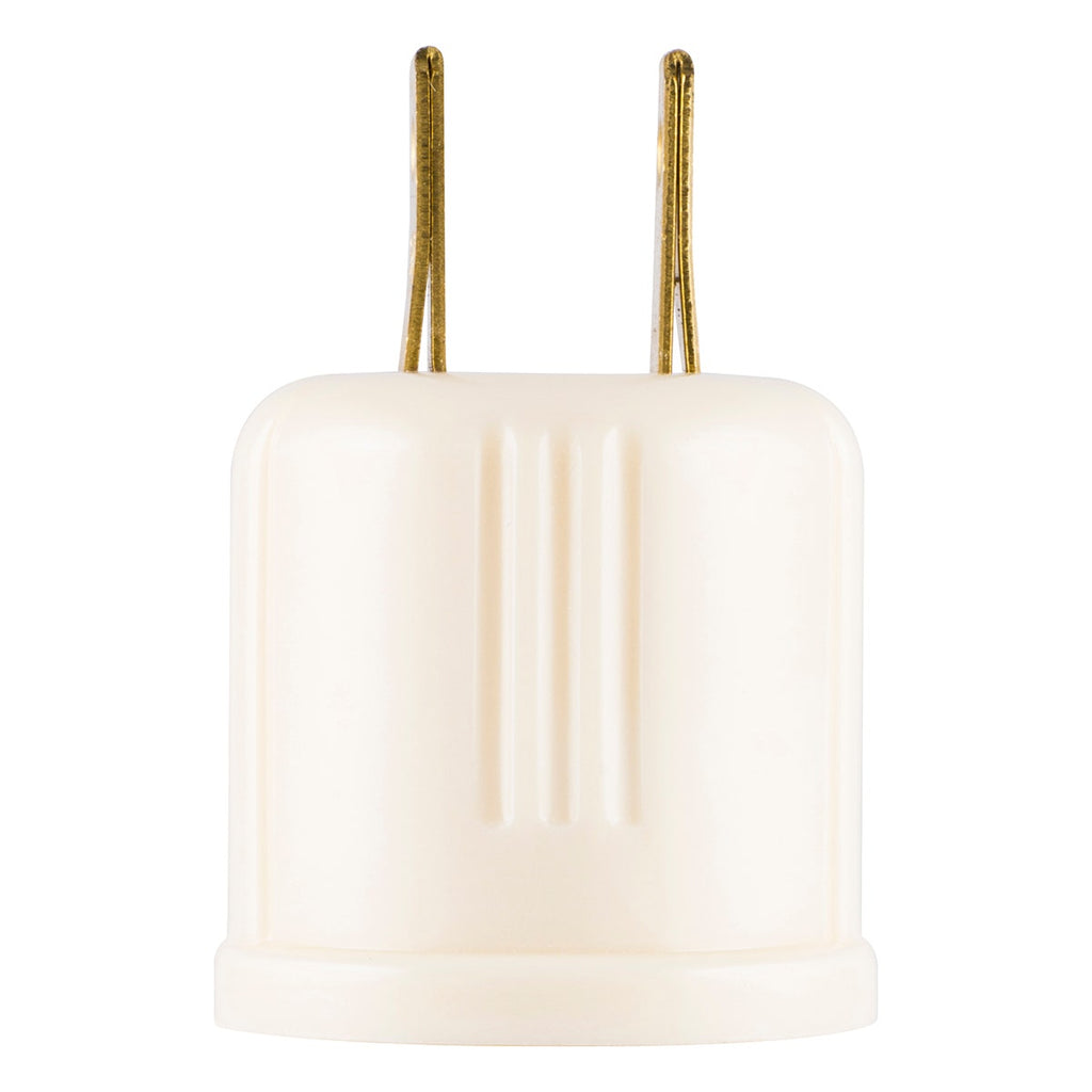 Power Gear Polarized Socket Adapter, Ivory, 2 Pack