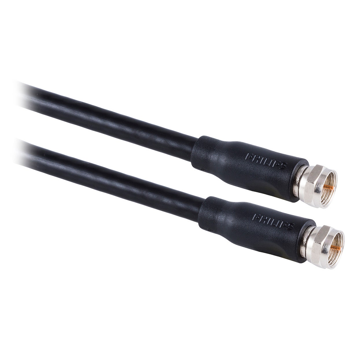 Philips 25 ft. RG6 Coaxial Cable, Black