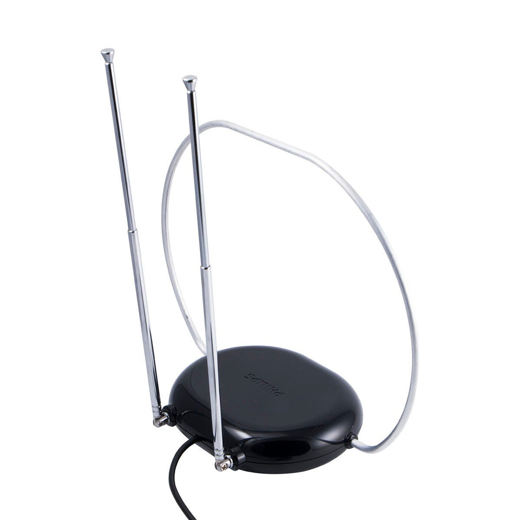Philips Rabbit Ear HD Antenna, Black