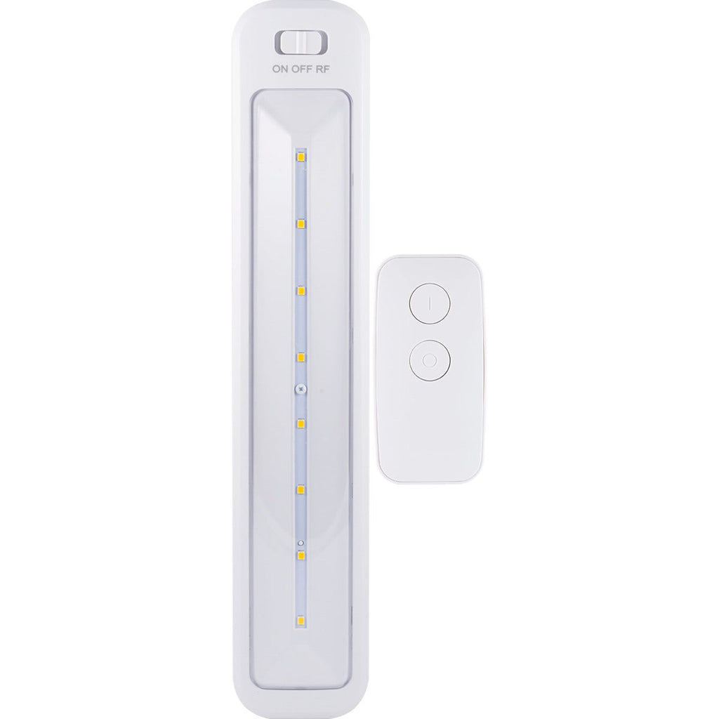 GE 12in. Battery Operated LED Light Bar with Remote, White