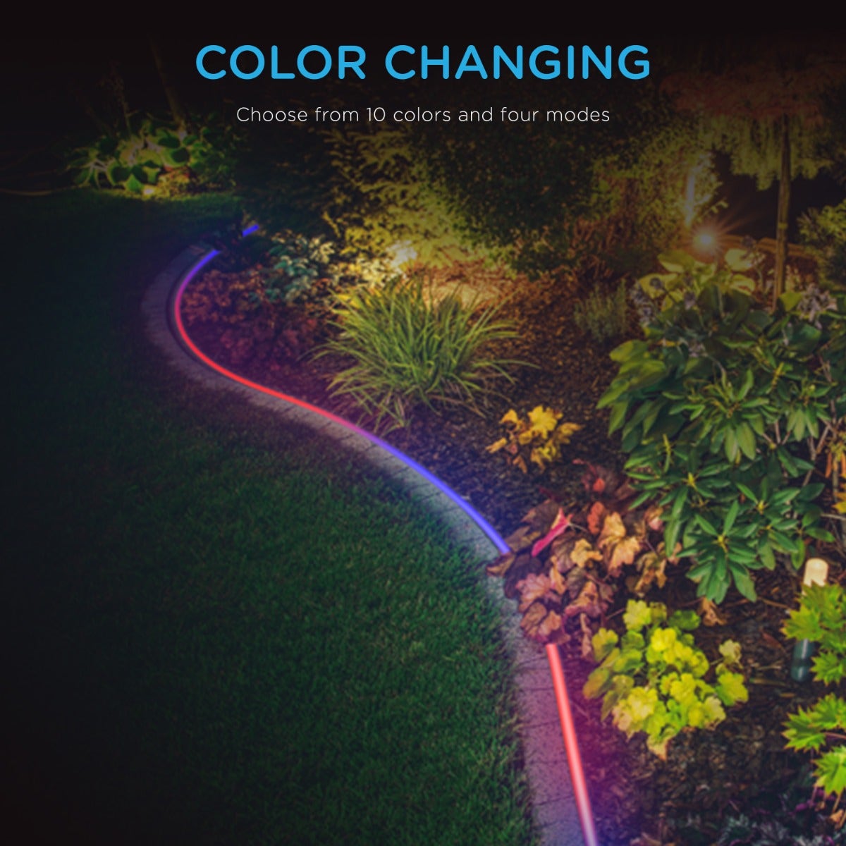 Enbrighten Indoor/Outdoor LED Flex Light, 16.5ft., Color Changing