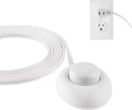 Philips 1-Outlet 9ft. Extension Cord with Foot Switch, White