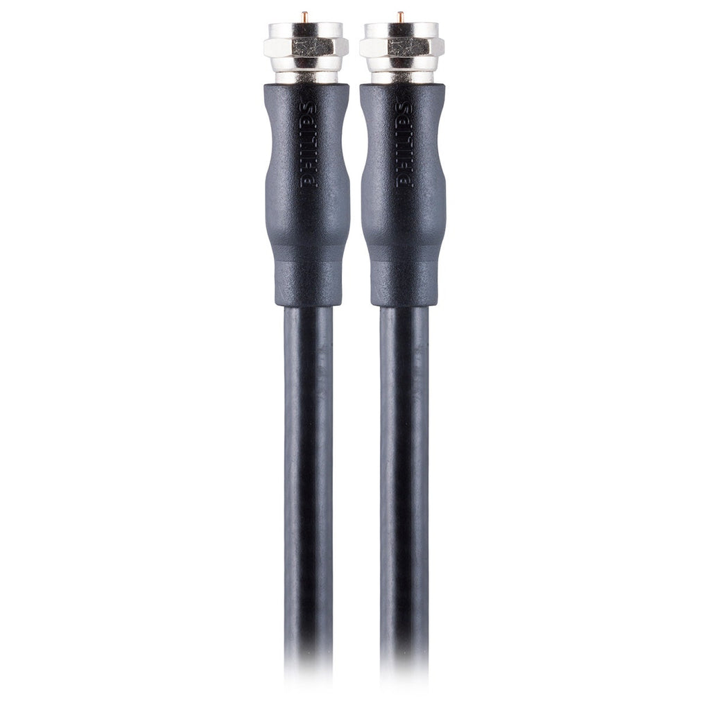 Philips 25 ft. RG6 Coaxial Cable, Black
