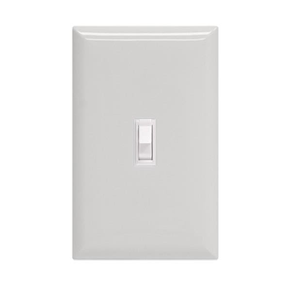GE 3-Way Grounding Toggle Switch, White