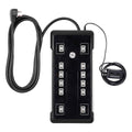GE 12-Outlet 8ft. Surge Protector with 2-USB Tether, Black