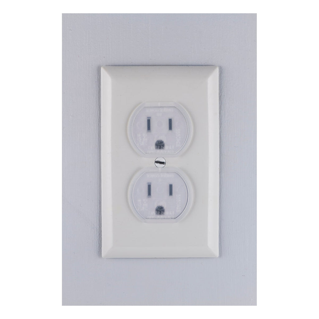 Power Gear Safety Outlet Covers, 8 Pack, White