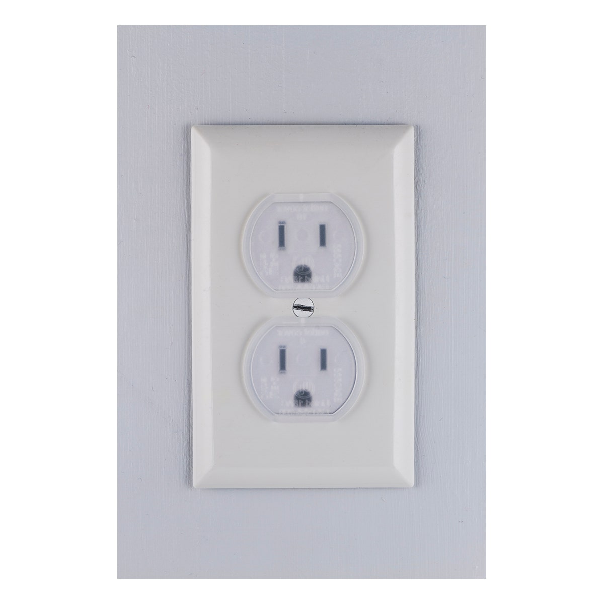 Power Gear Safety Outlet Covers, 8 Pack, White
