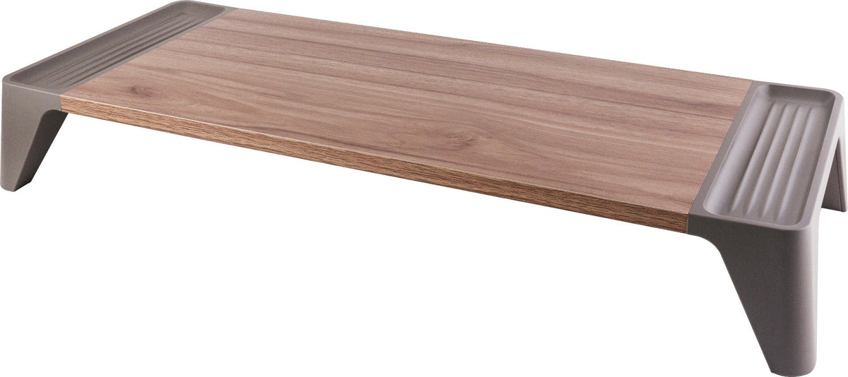 Philips Monitor Stand, Brown Wood