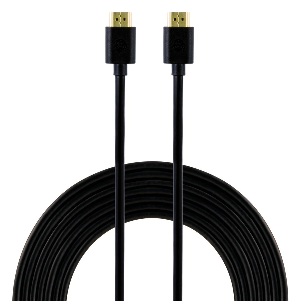 GE 12ft. HDMI Cable with Ethernet, Black