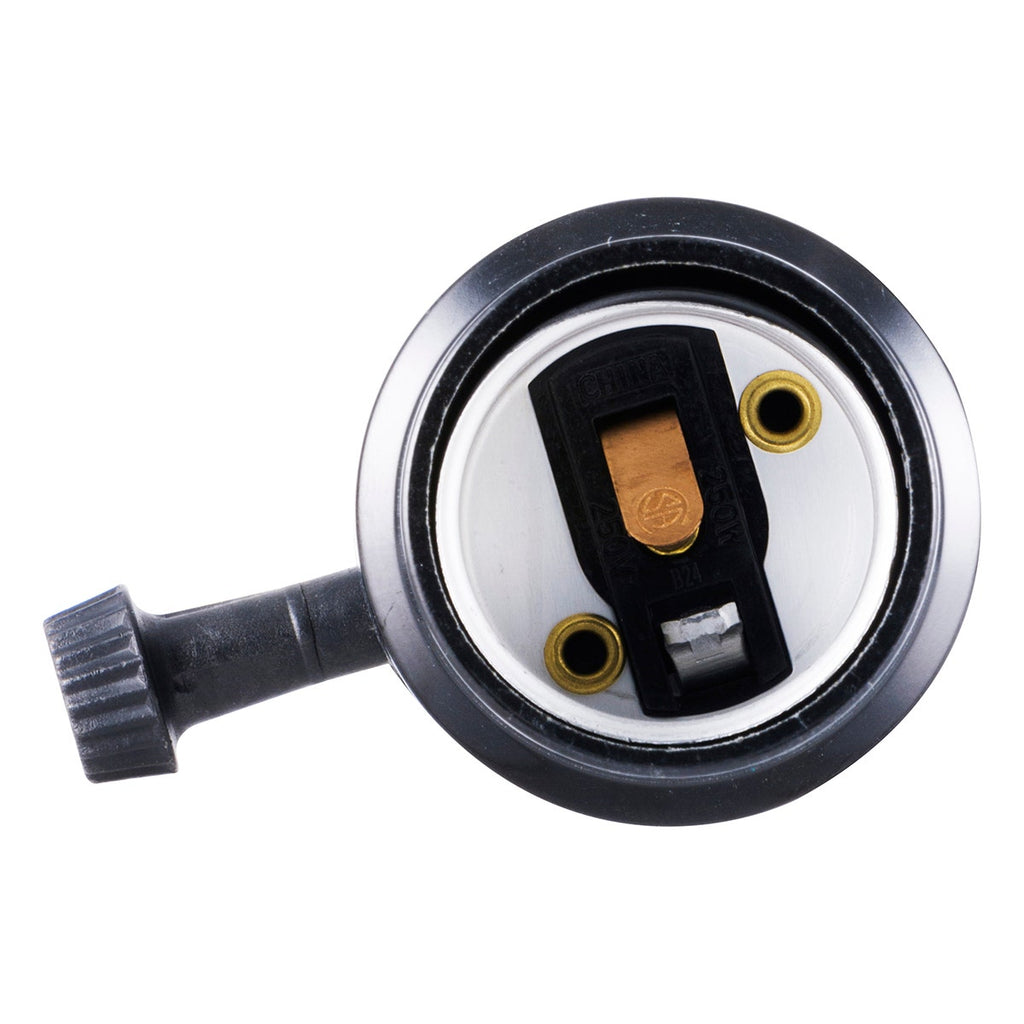 Power Gear 3-Way Lamp Socket, Black