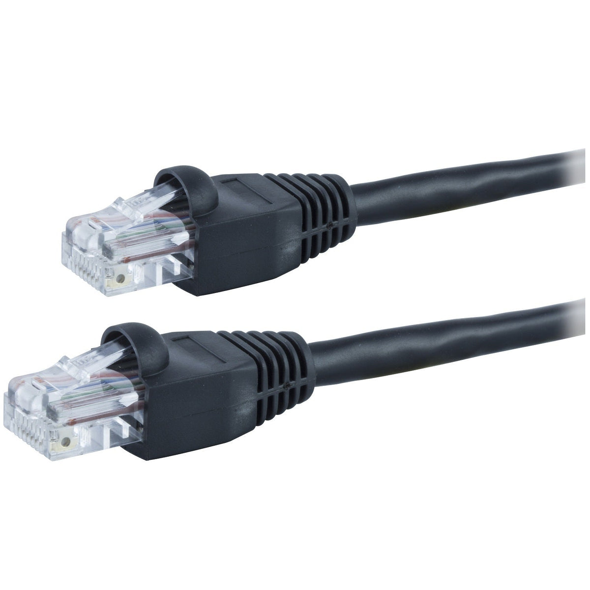 GE 7 ft. Cat 5e Ethernet Cable, Black