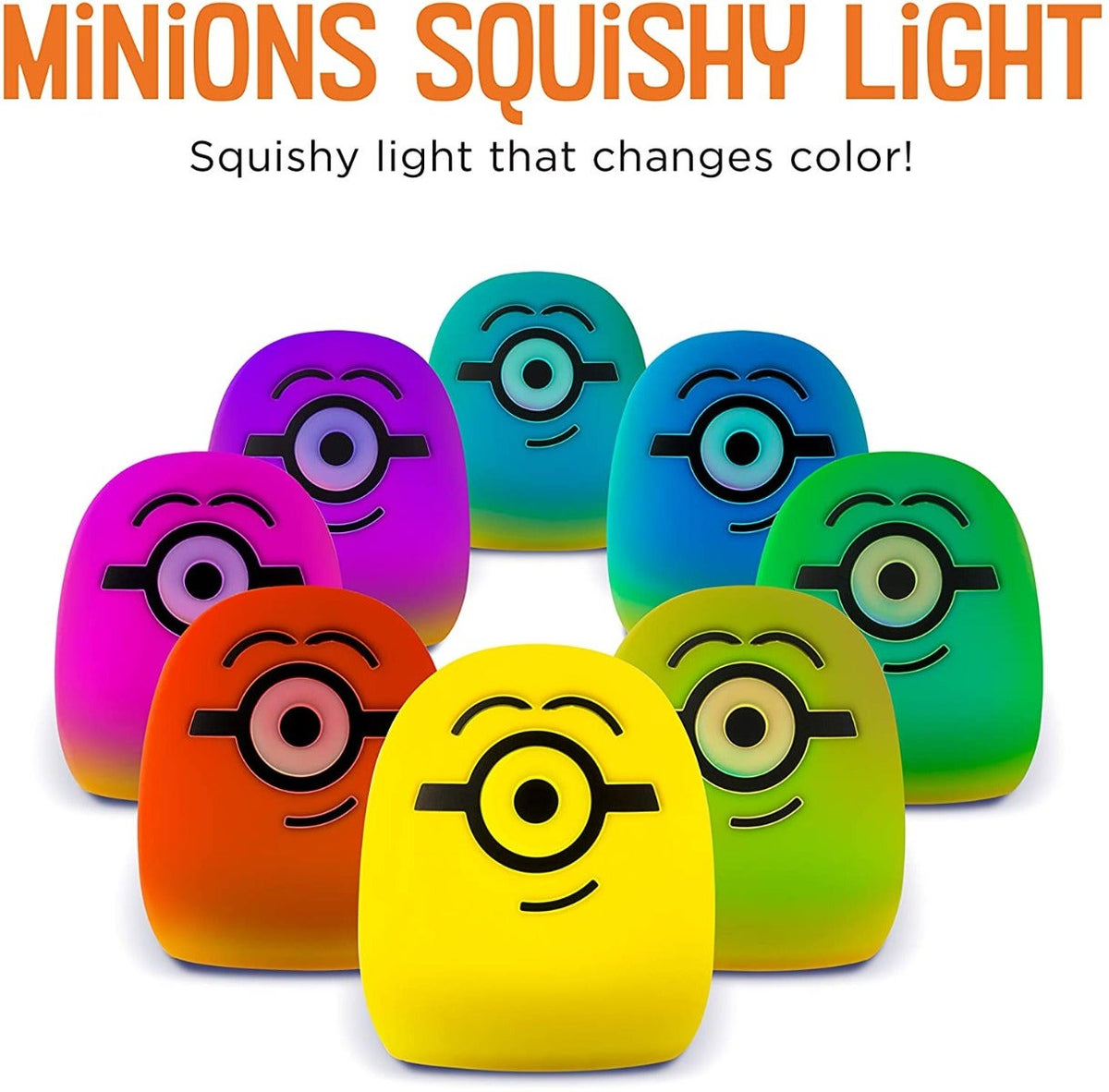 Universal Minions Color Changing LED Night Light, Yellow