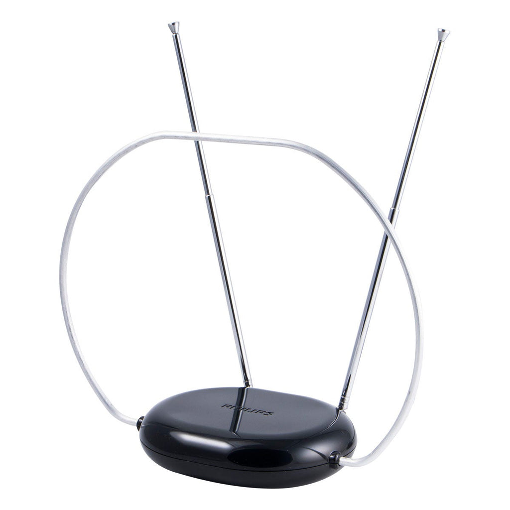 Philips Rabbit Ear HD Antenna, Black