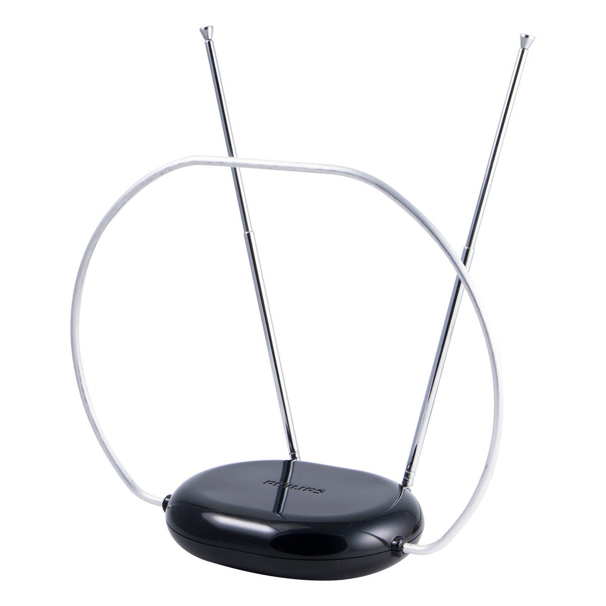 Philips Rabbit Ear HD Antenna, Black