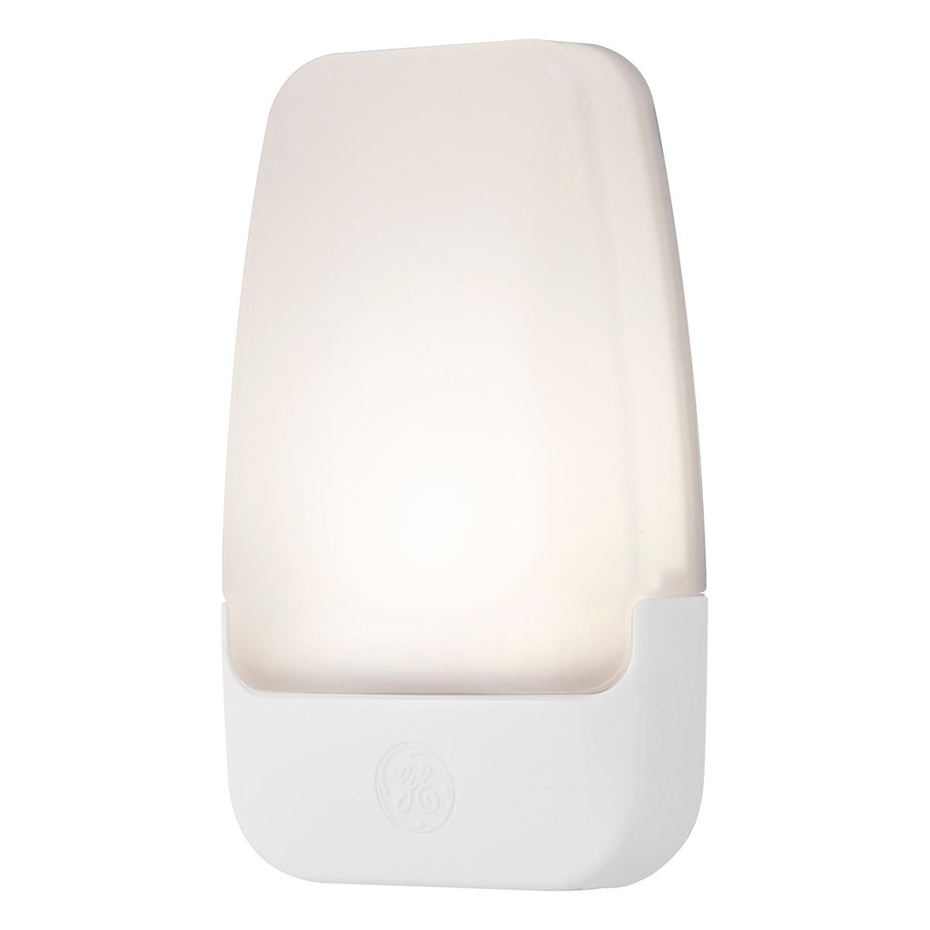 GE Light Sensing LED Night Light, White