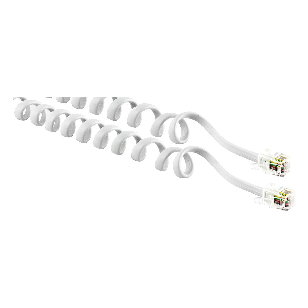 Power Gear 12 ft. Coiled Handset Cord