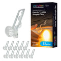 Enbrighten WiFi VIBE Eternity Eave Lights Shingle Clips, 12 Pack