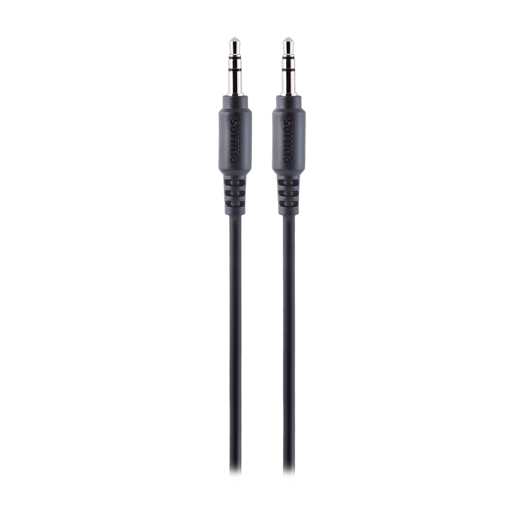 Philips 6ft. 3.5mm Auxiliary Audio Cable, Black