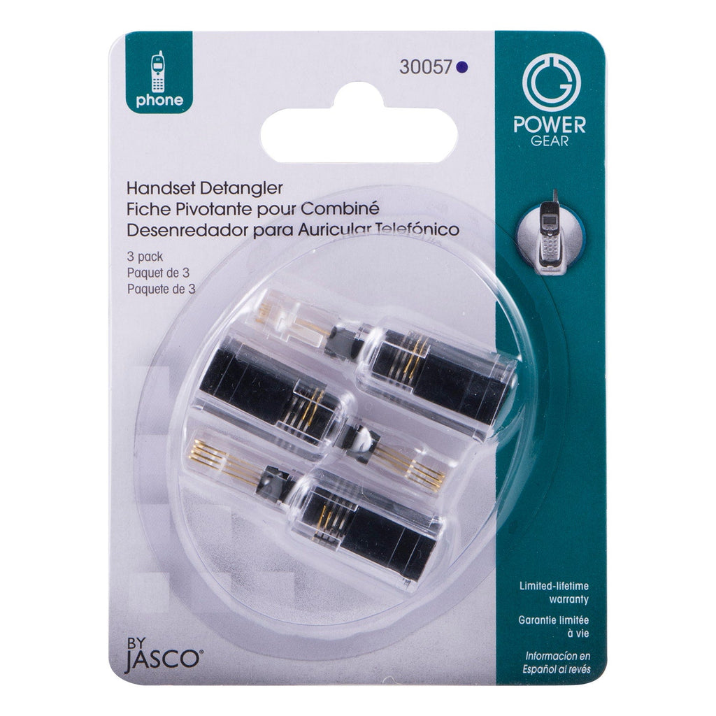 Power Gear Handset Detangler, 3 Pack