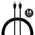 GE 14 ft. Cat 5e Ethernet Cable, Black