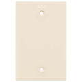 Power Gear Single Blank Oversized Wall Plate Cover, Light Almond
