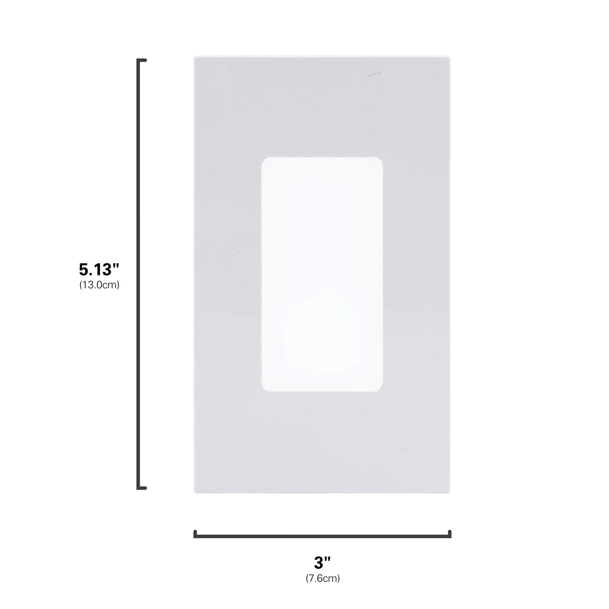 GE Slimline Coverlite Light Sensing LED Night Light, White