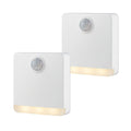 Energizer Indoor Battery Operated Motion Activated LED Path Light, 2 Pack, White
